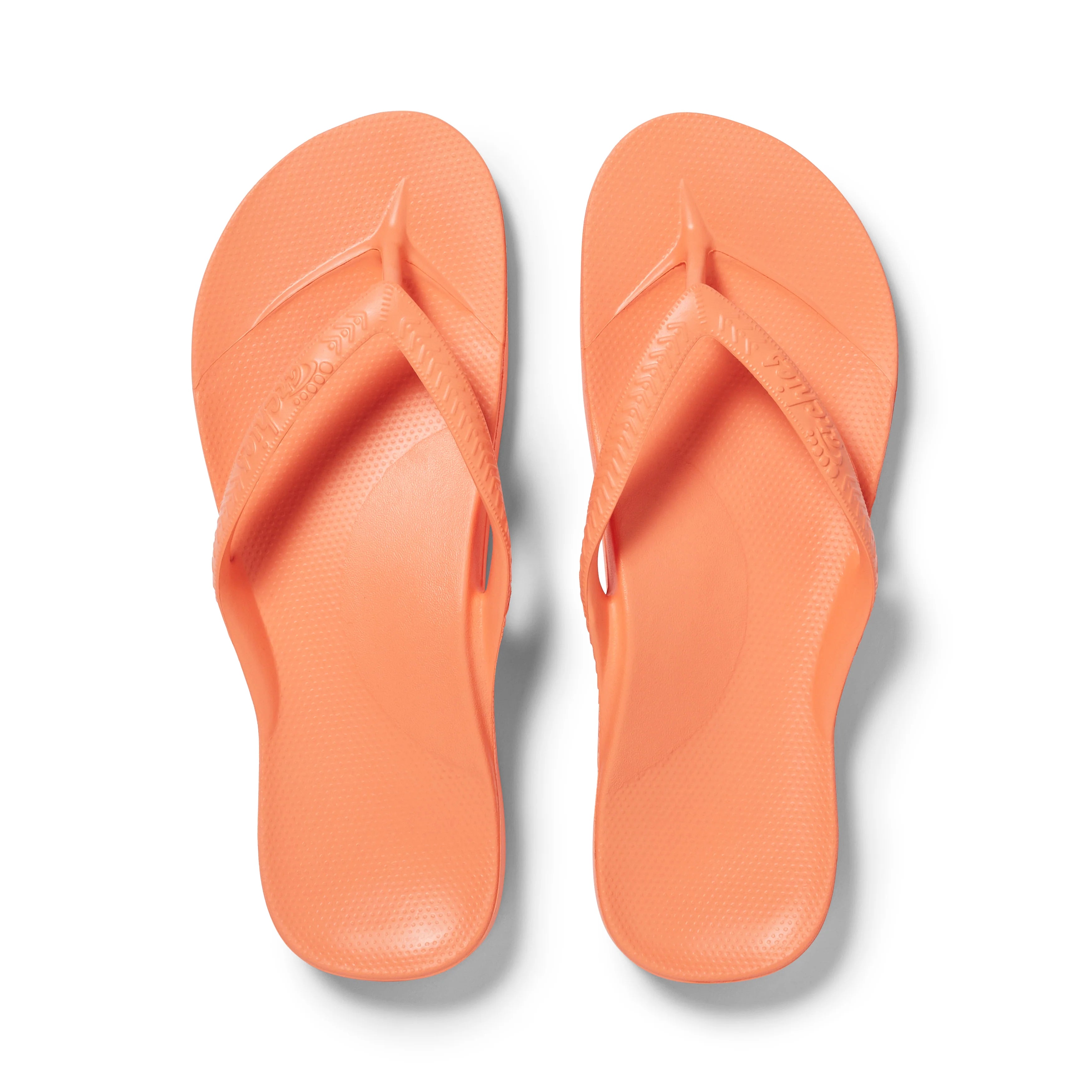 Arch Support Flip Flops - Classic - Peach 