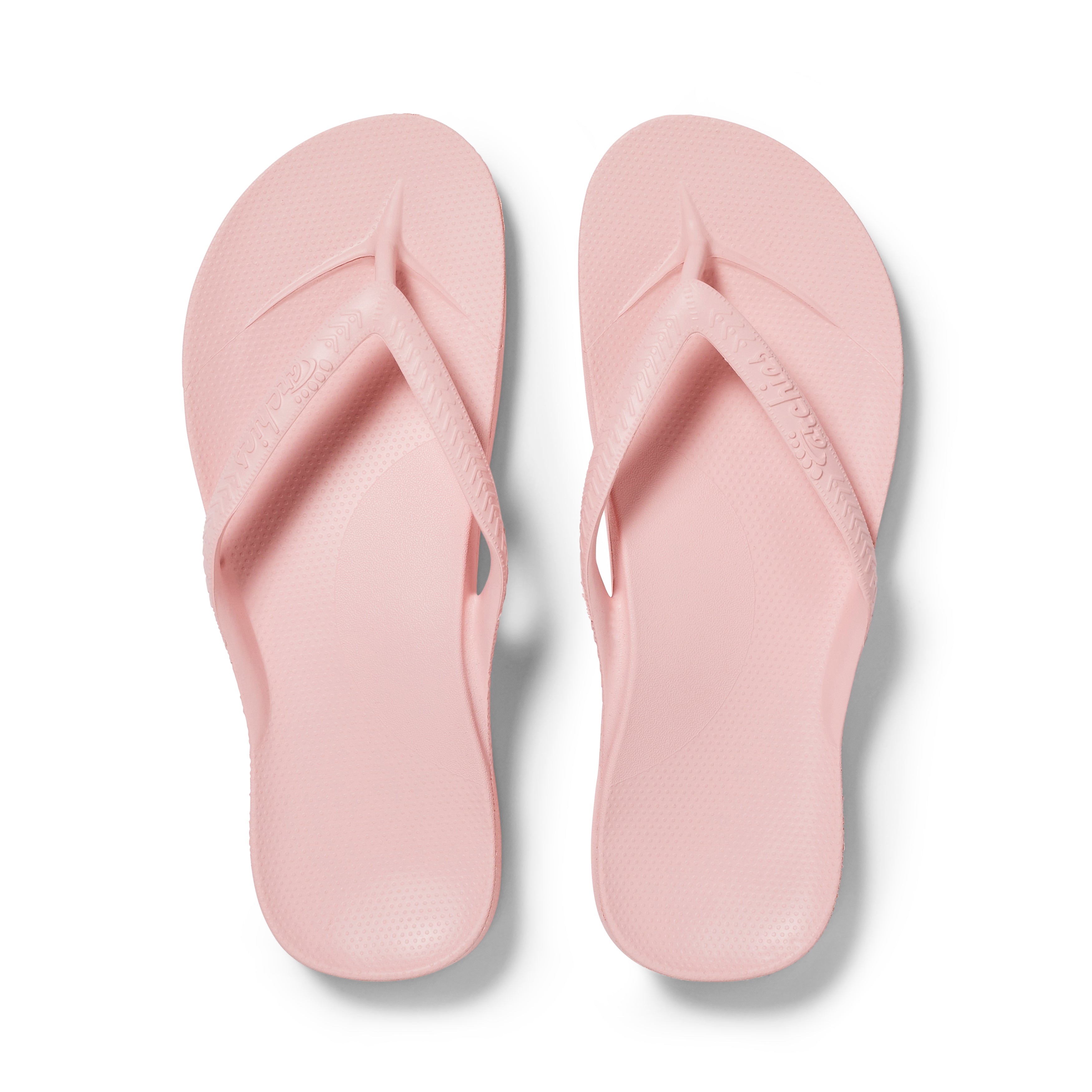 Arch Support Flip Flops - Classic - Pink 
